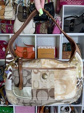 Coach Y2K Ergo Signature Patchwork Hobo Bag